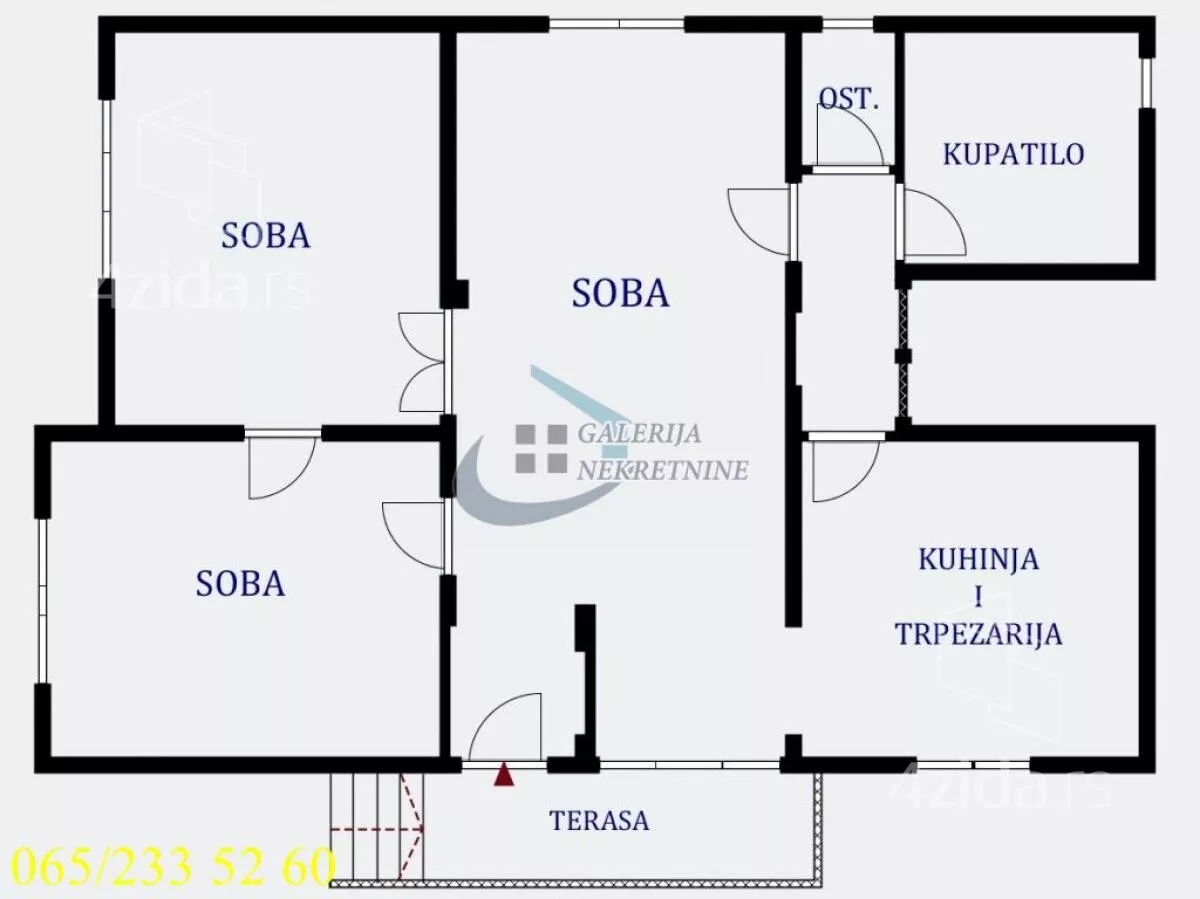 Trosoban stan | 4zida
