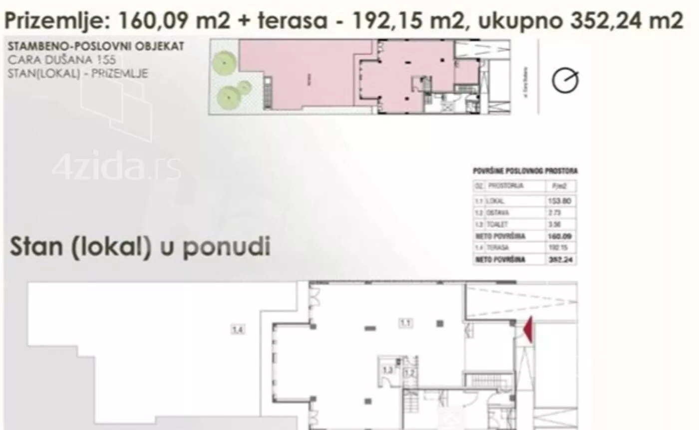 Poslovni prostor | 4zida