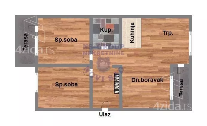 Trosoban stan | 4zida