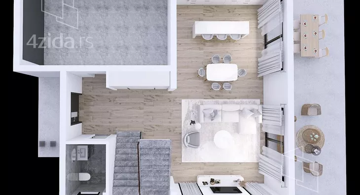 2-etažna kuća | 4zida