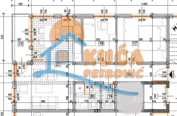 Dvoiposoban stan | 4zida