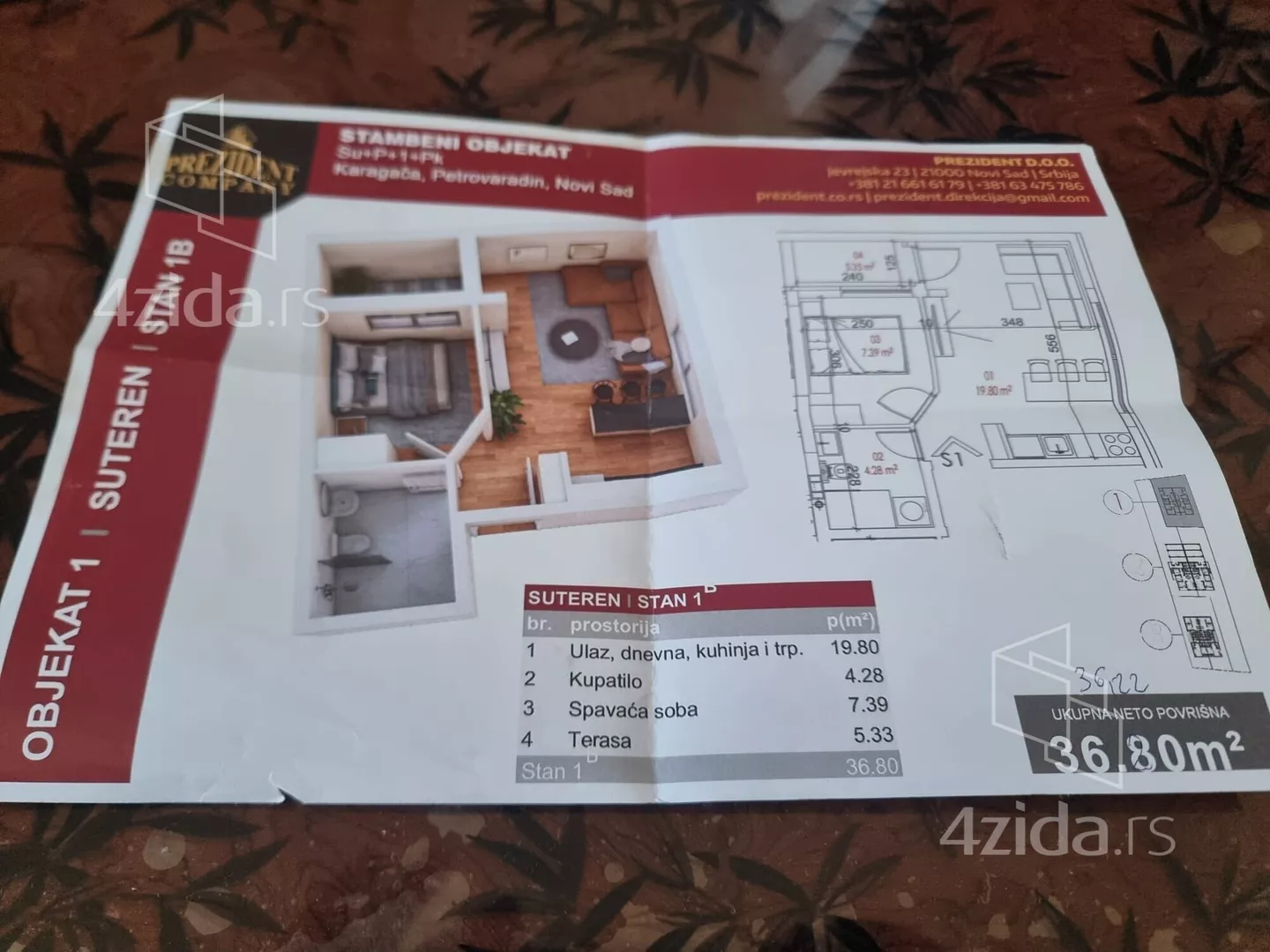 Dvosoban stan | 4zida