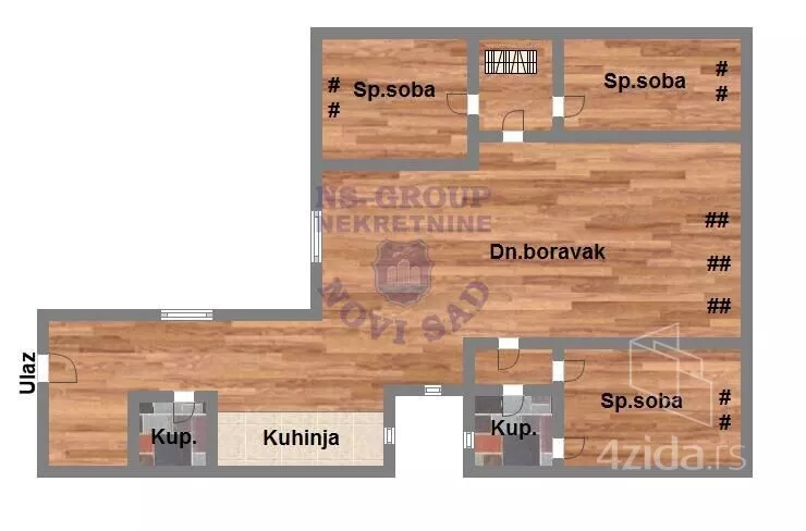 Četvorosoban stan | 4zida