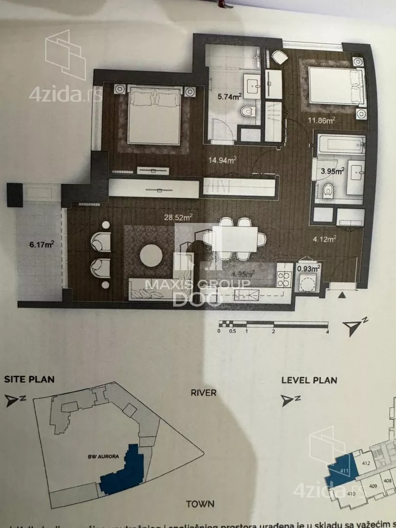 Trosoban stan | 4zida