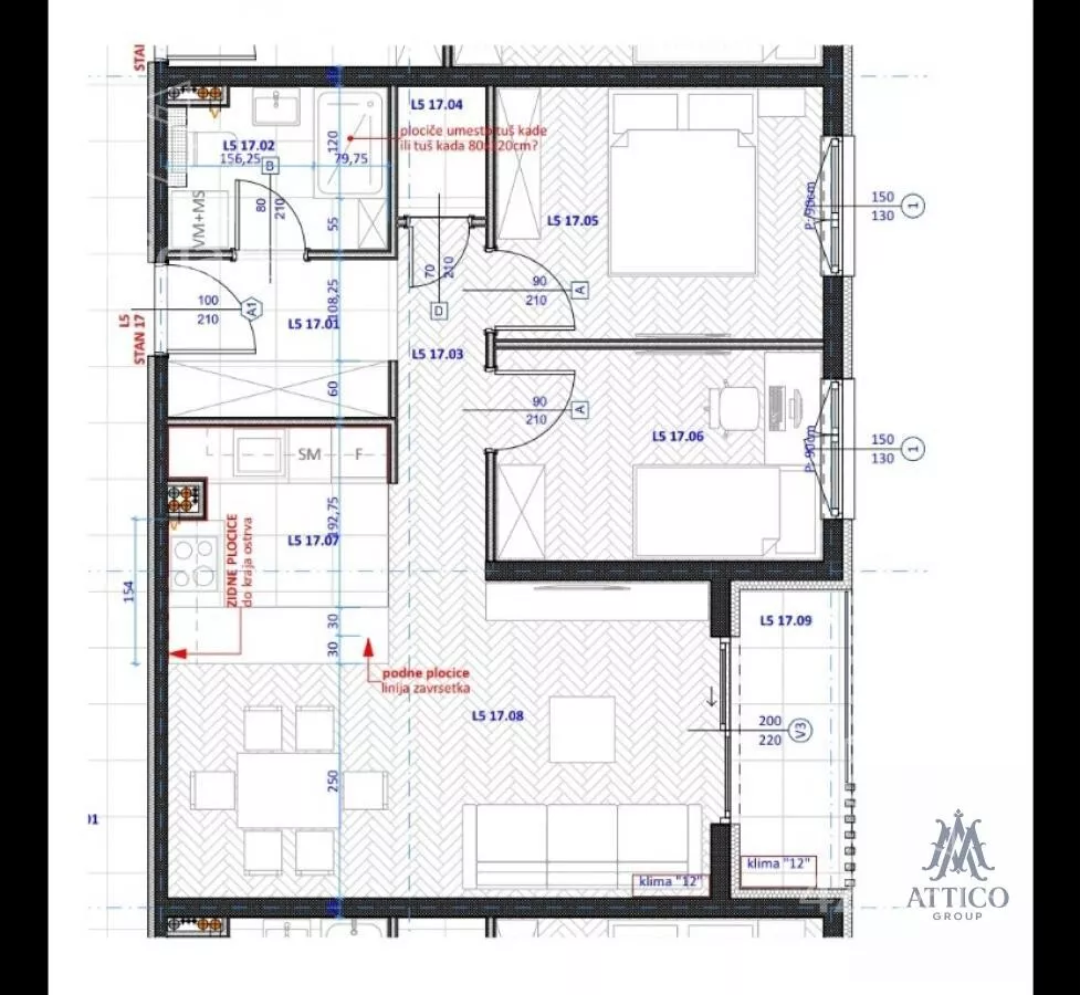 Trosoban stan | 4zida
