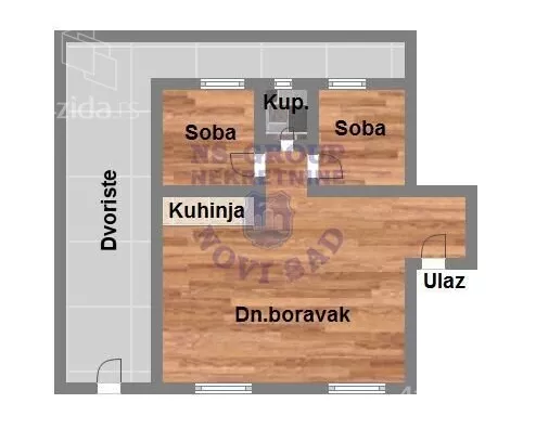 Dvoiposoban stan | 4zida