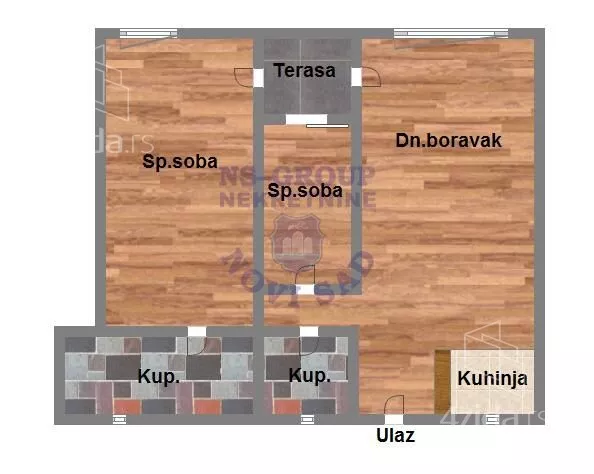 Trosoban stan | 4zida