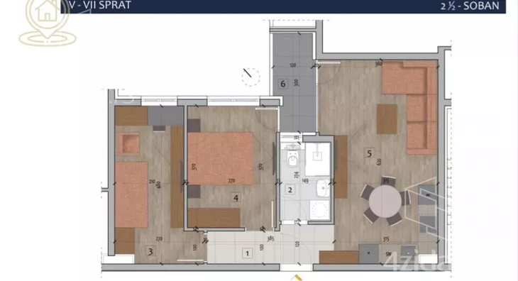 Dvoiposoban stan | 4zida