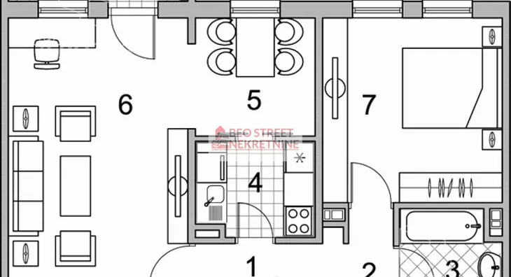 Dvosoban stan | 4zida