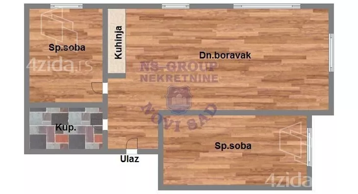 Trosoban stan | 4zida