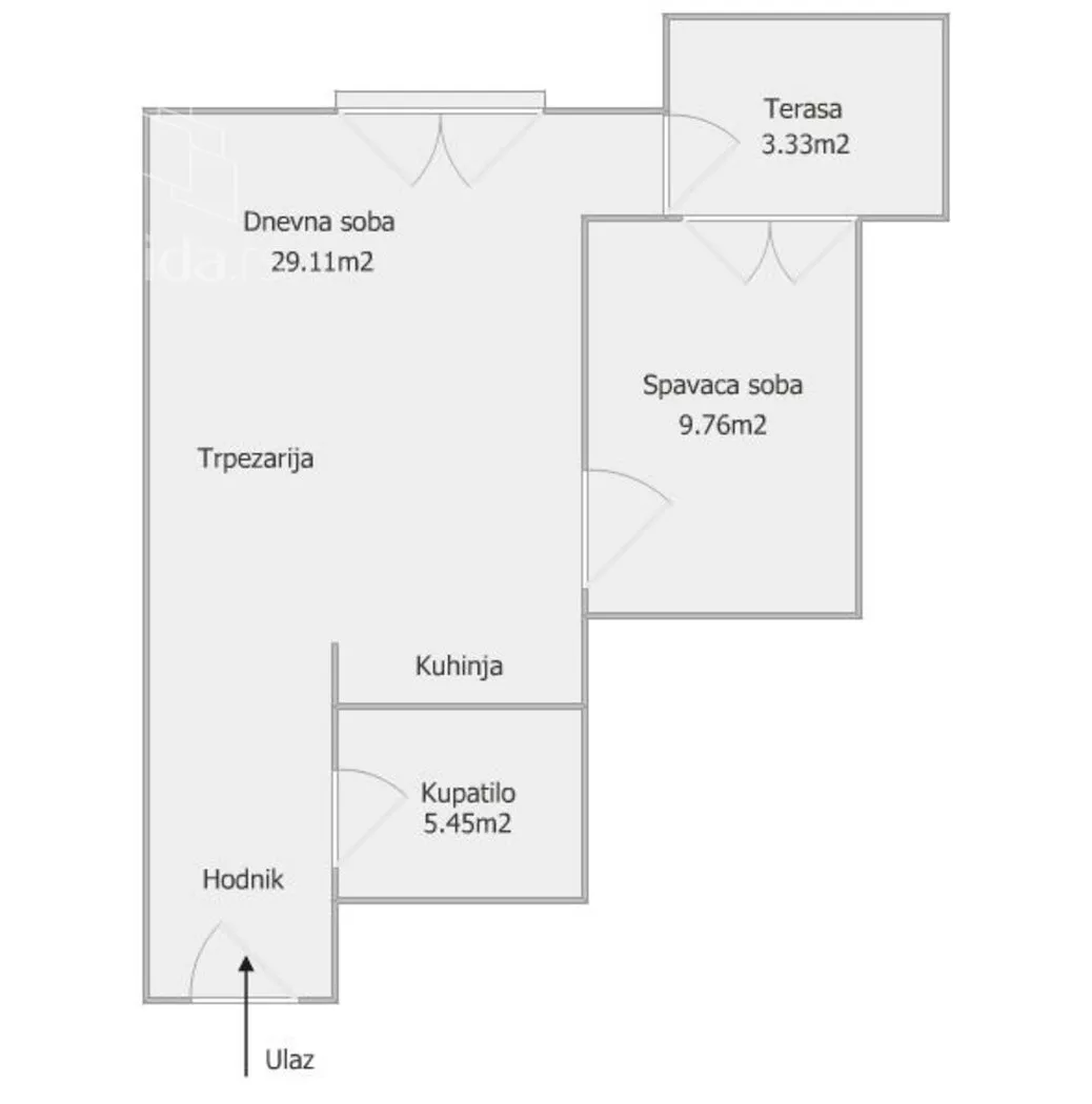 Dvosoban stan | 4zida