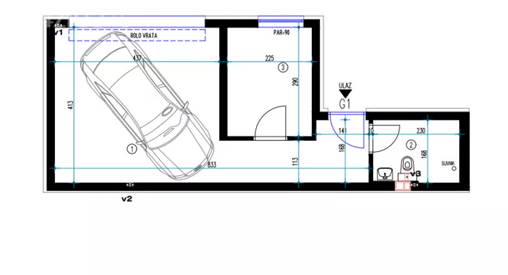 Jednoiposoban stan | 4zida