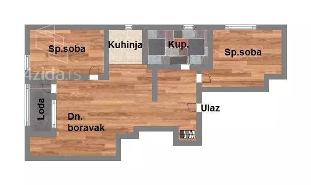 Dvoiposoban stan | 4zida