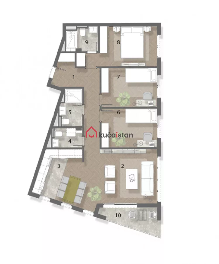 Četvorosoban stan | 4zida