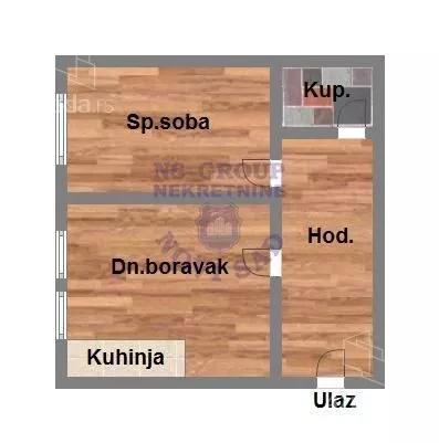 Dvosoban stan | 4zida