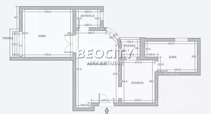 Trosoban stan | 4zida