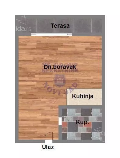 Jednosoban stan | 4zida