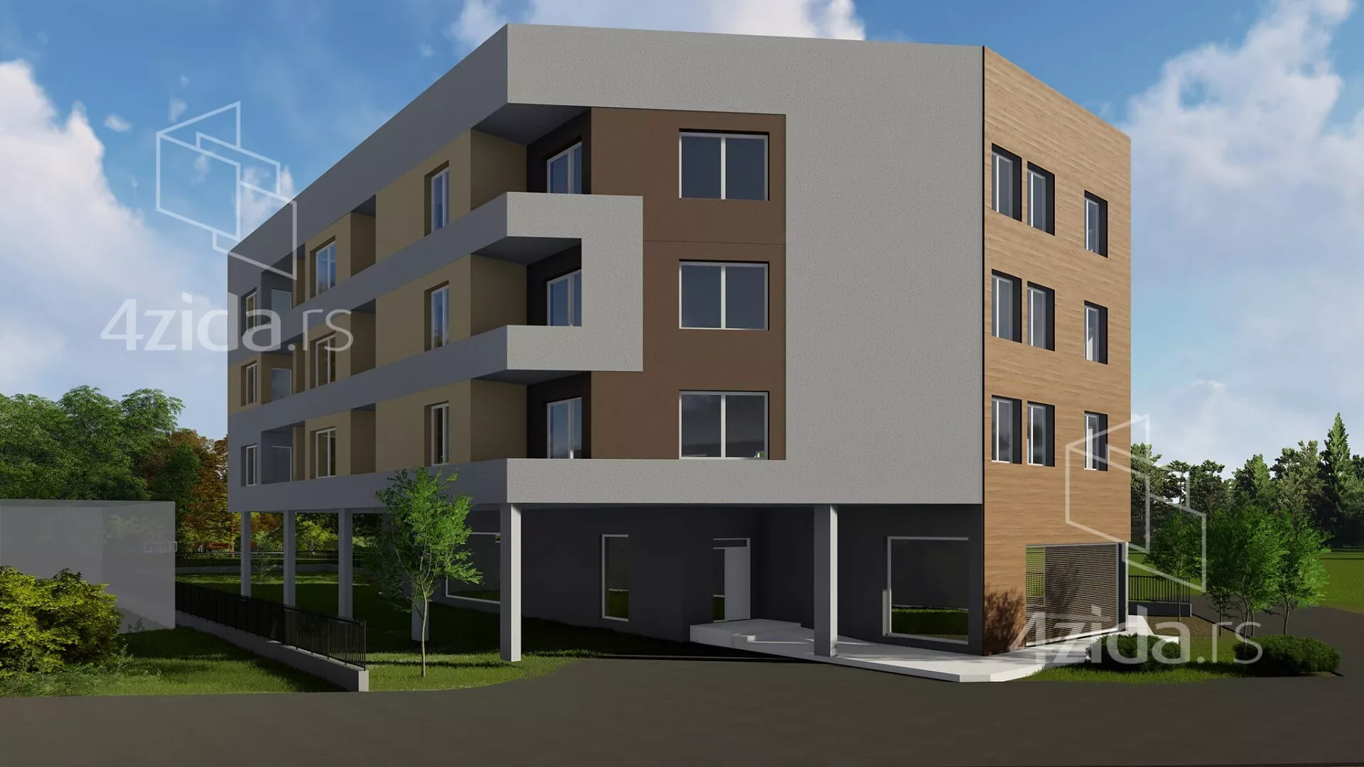 Jednoiposoban stan | 4zida