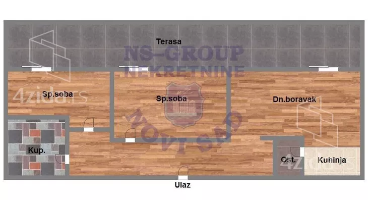 Dvoiposoban stan | 4zida