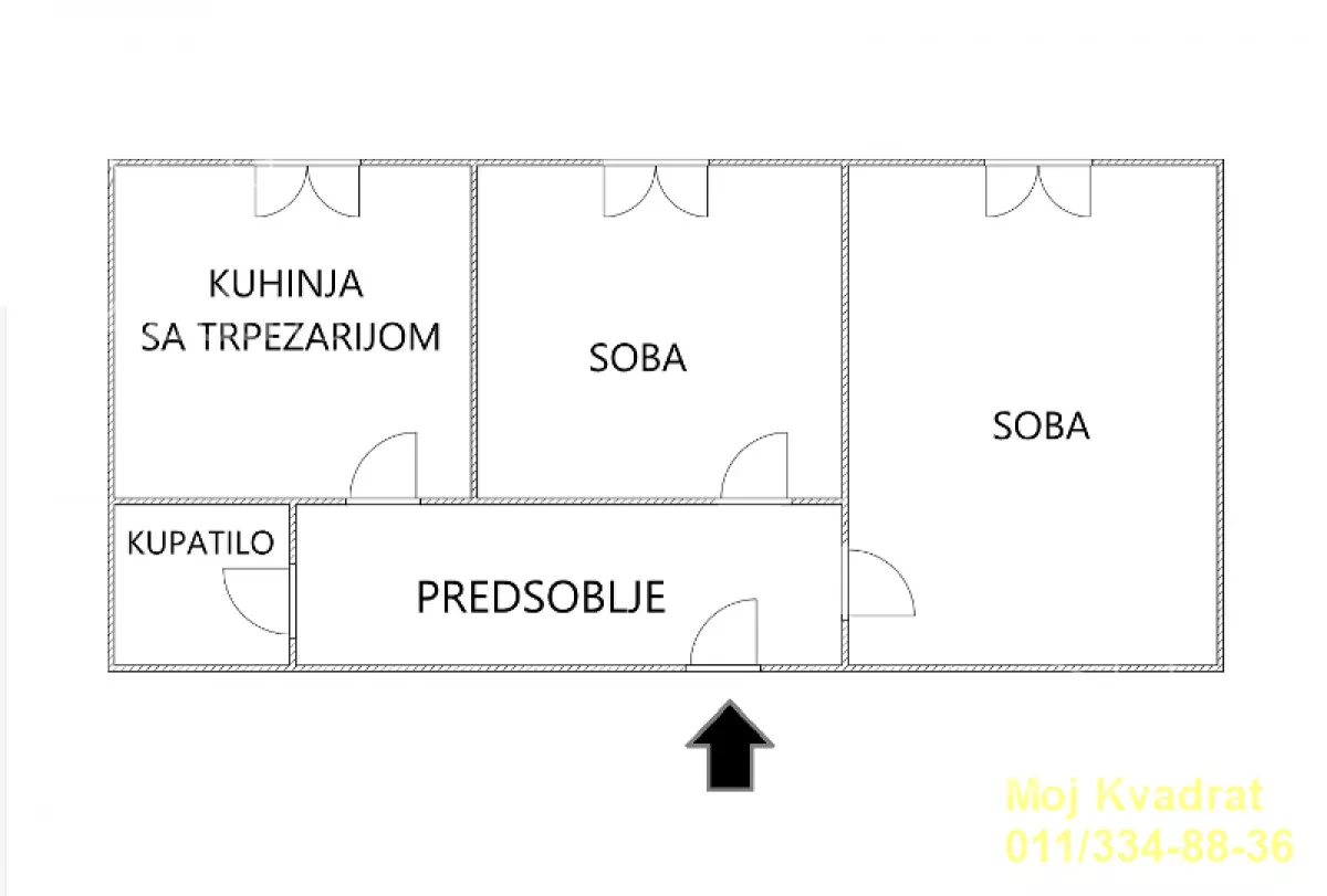 Dvosoban stan | 4zida