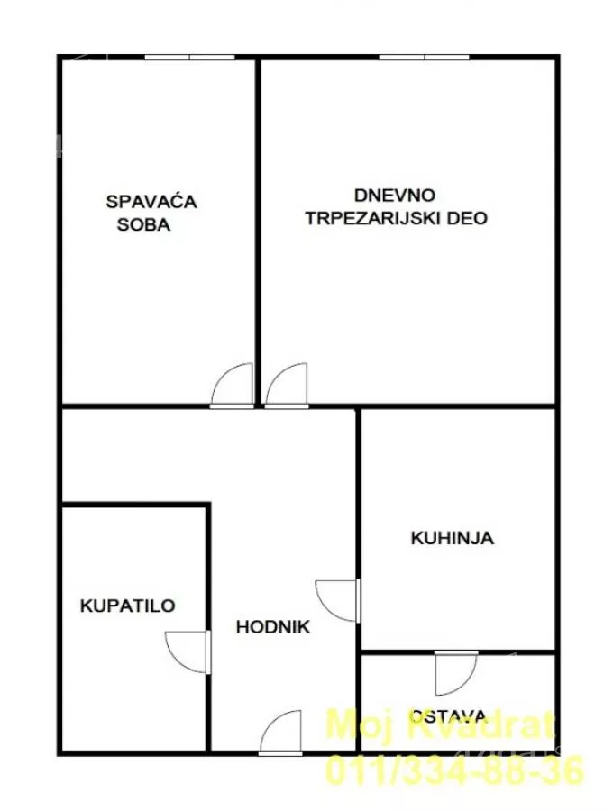 Dvosoban stan | 4zida