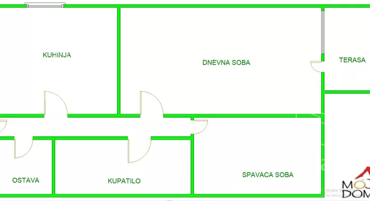 Dvosoban stan | 4zida