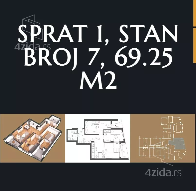 Dvosoban stan | 4zida