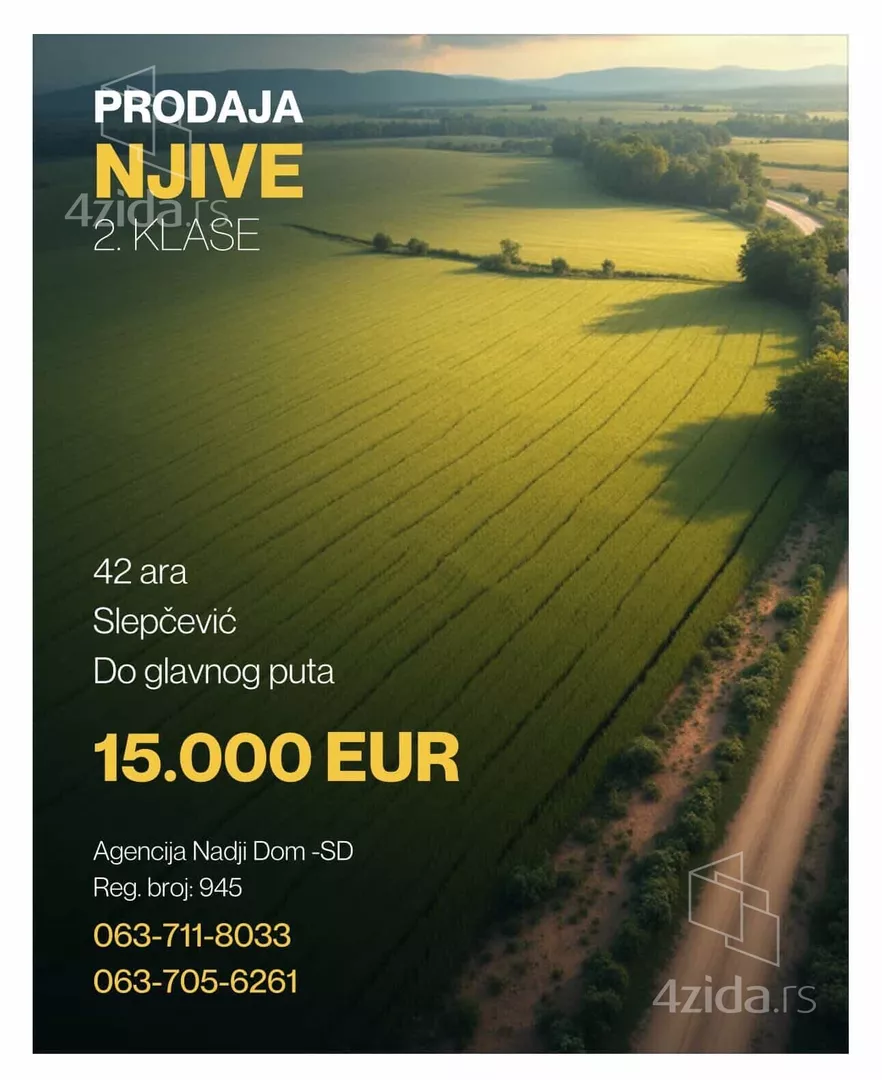 Poljoprivredno zemljište | 4zida