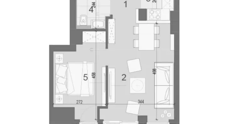 Dvosoban stan | 4zida