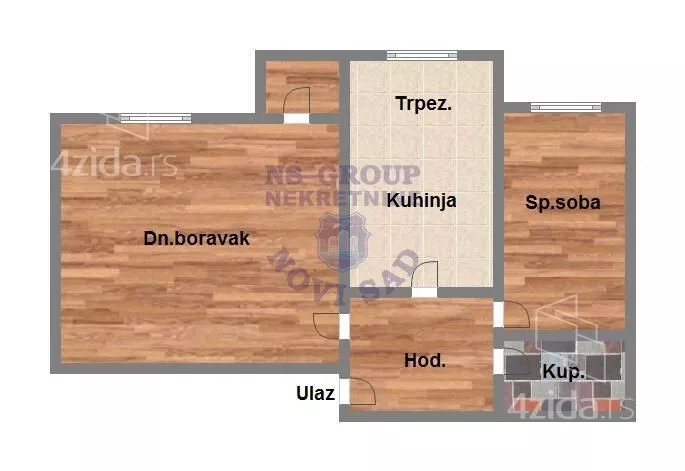 Dvosoban stan | 4zida