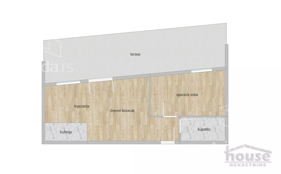 Dvosoban stan | 4zida