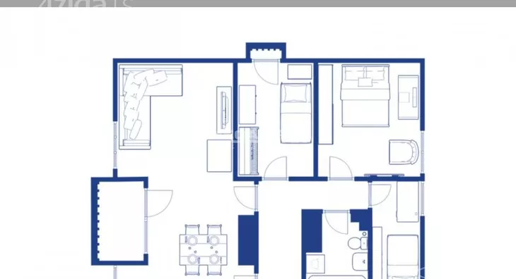 Troiposoban stan | 4zida