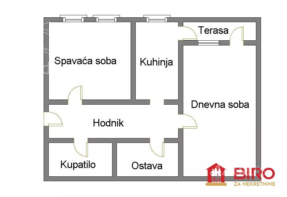 Dvosoban stan | 4zida