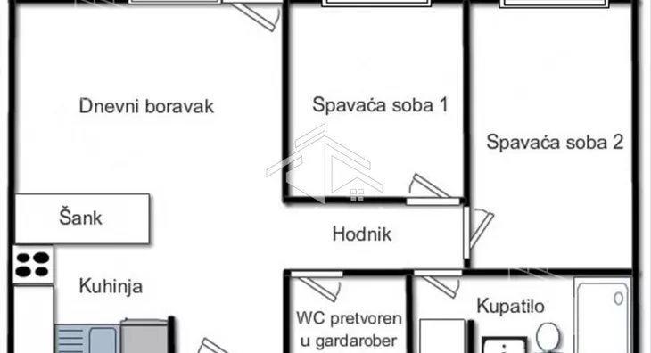 Dvoiposoban stan | 4zida