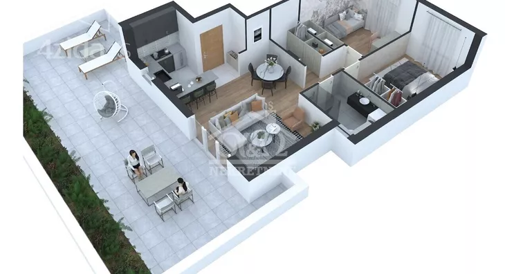 Dvoiposoban stan | 4zida