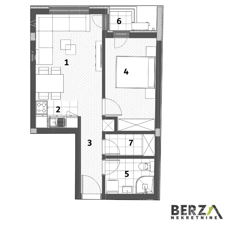 Dvosoban stan | 4zida