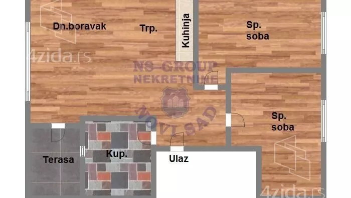 Trosoban stan | 4zida