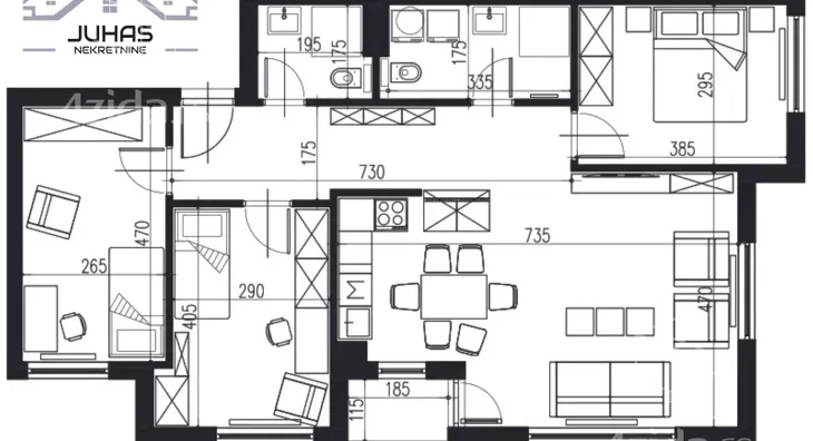 Četvorosoban stan | 4zida