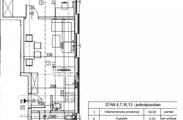 Dvosoban stan | 4zida