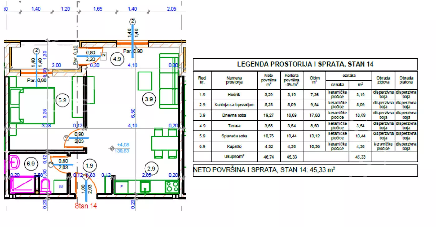 Jednosoban stan | 4zida