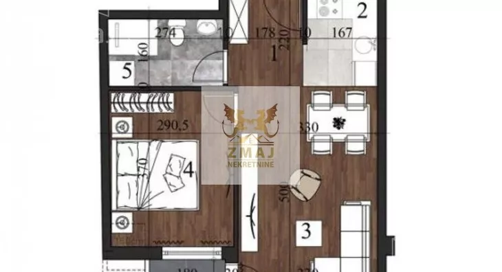 Dvosoban stan | 4zida