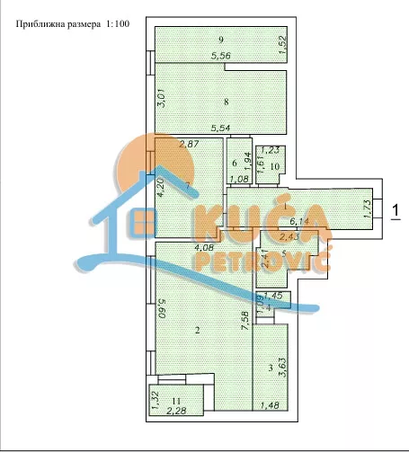 Troiposoban stan | 4zida