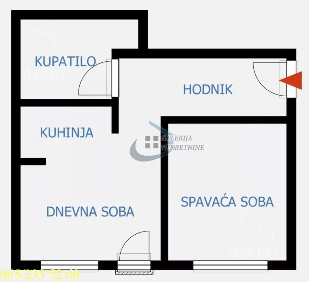 Dvosoban stan | 4zida
