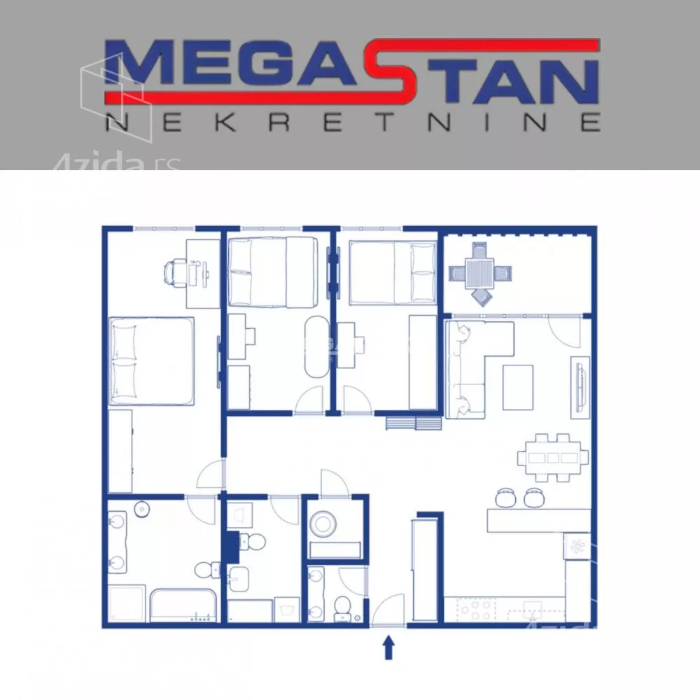 Četvorosoban stan | 4zida