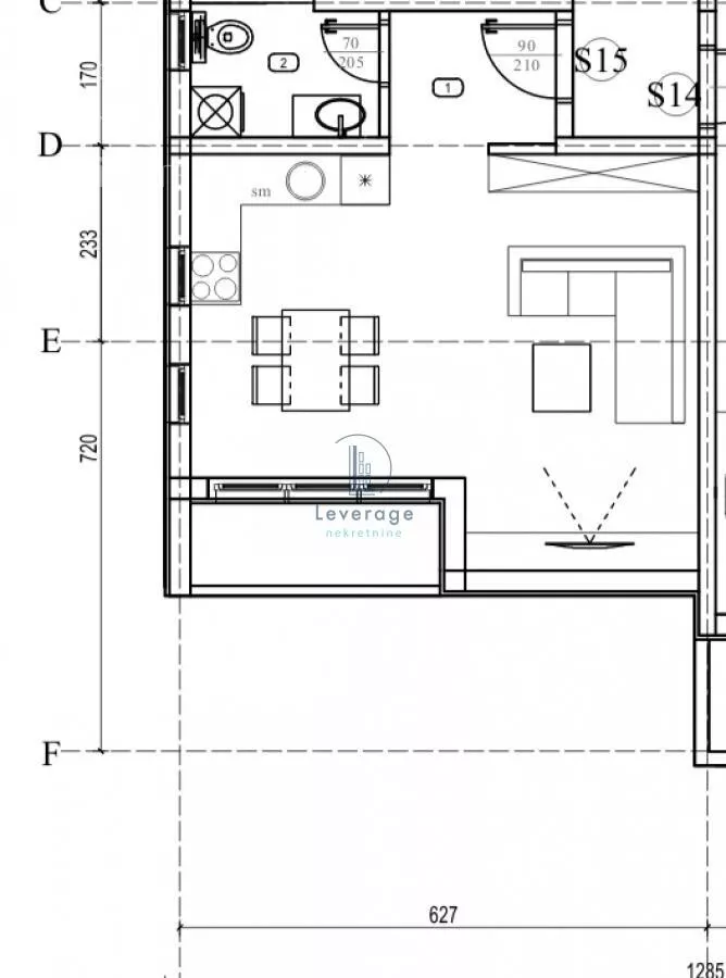 Jednoiposoban stan | 4zida