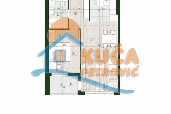 Dvosoban stan | 4zida