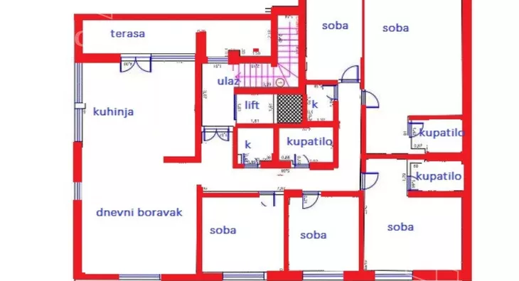 Šestoiposoban stan | 4zida