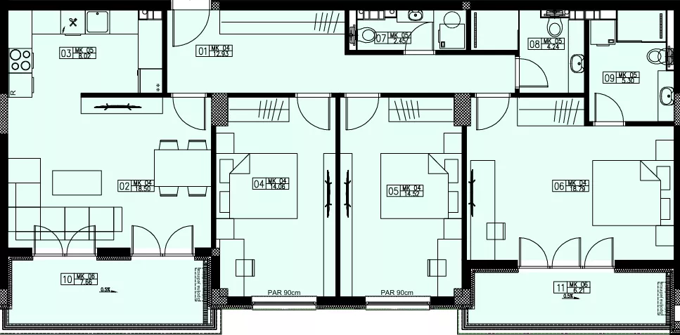 Četvorosoban | 4zida