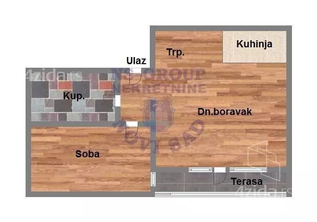 Dvosoban stan | 4zida