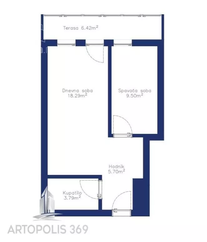 Dvosoban stan | 4zida